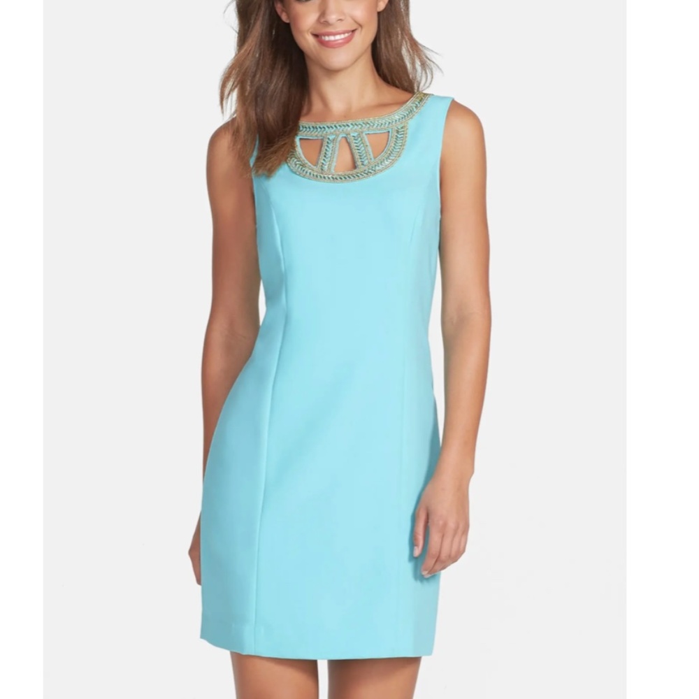 Lilly Pulitzer Mary Lane Beaded Shift Dress